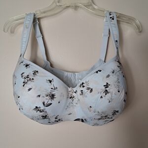 CACIQUE LANE BRYANT Size 40G Lightly Lined Balconette Bra Romantic Floral